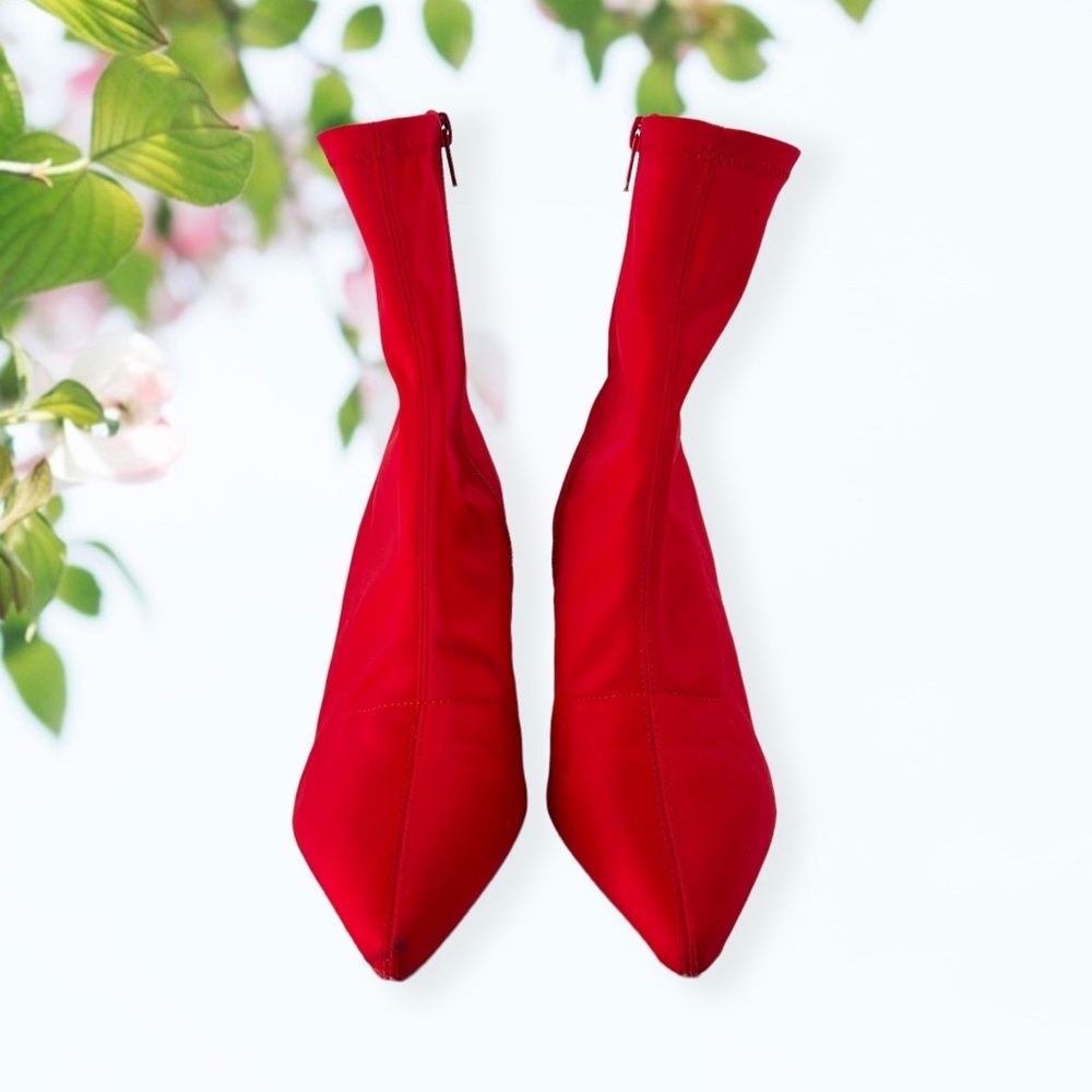RED Nylon Boots - Picture 7 of 10